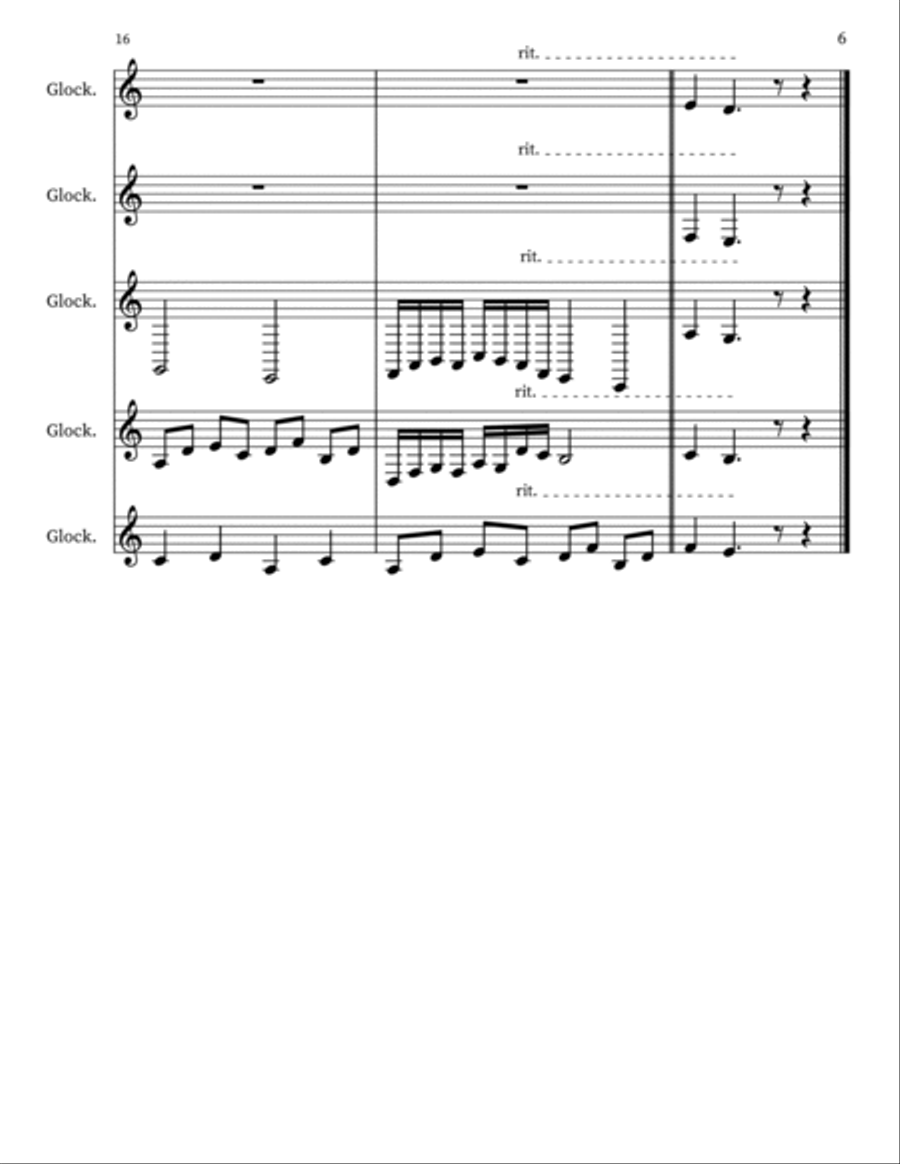 Confection 100 Confection 100 Percussion scores gallery preview page 6
