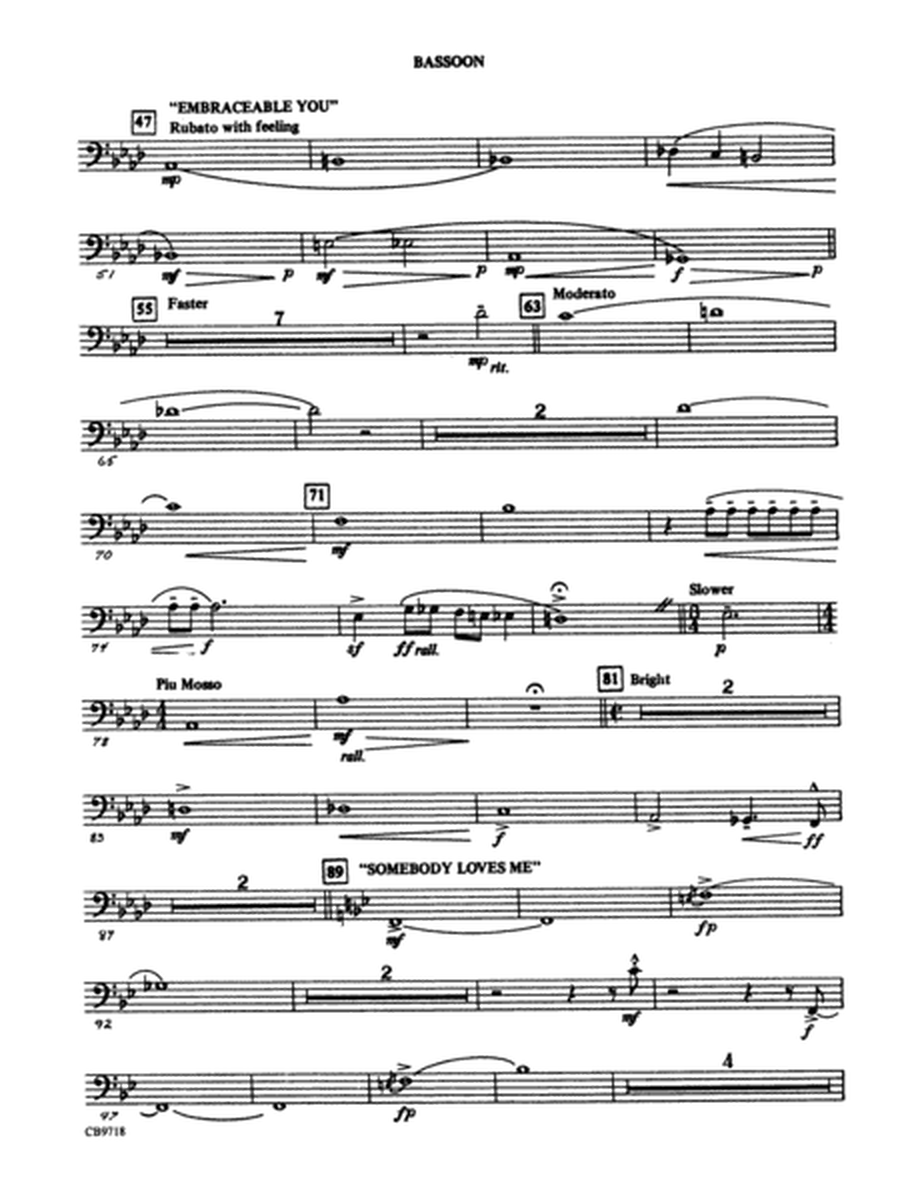 Gershwin! (Medley): Bassoon