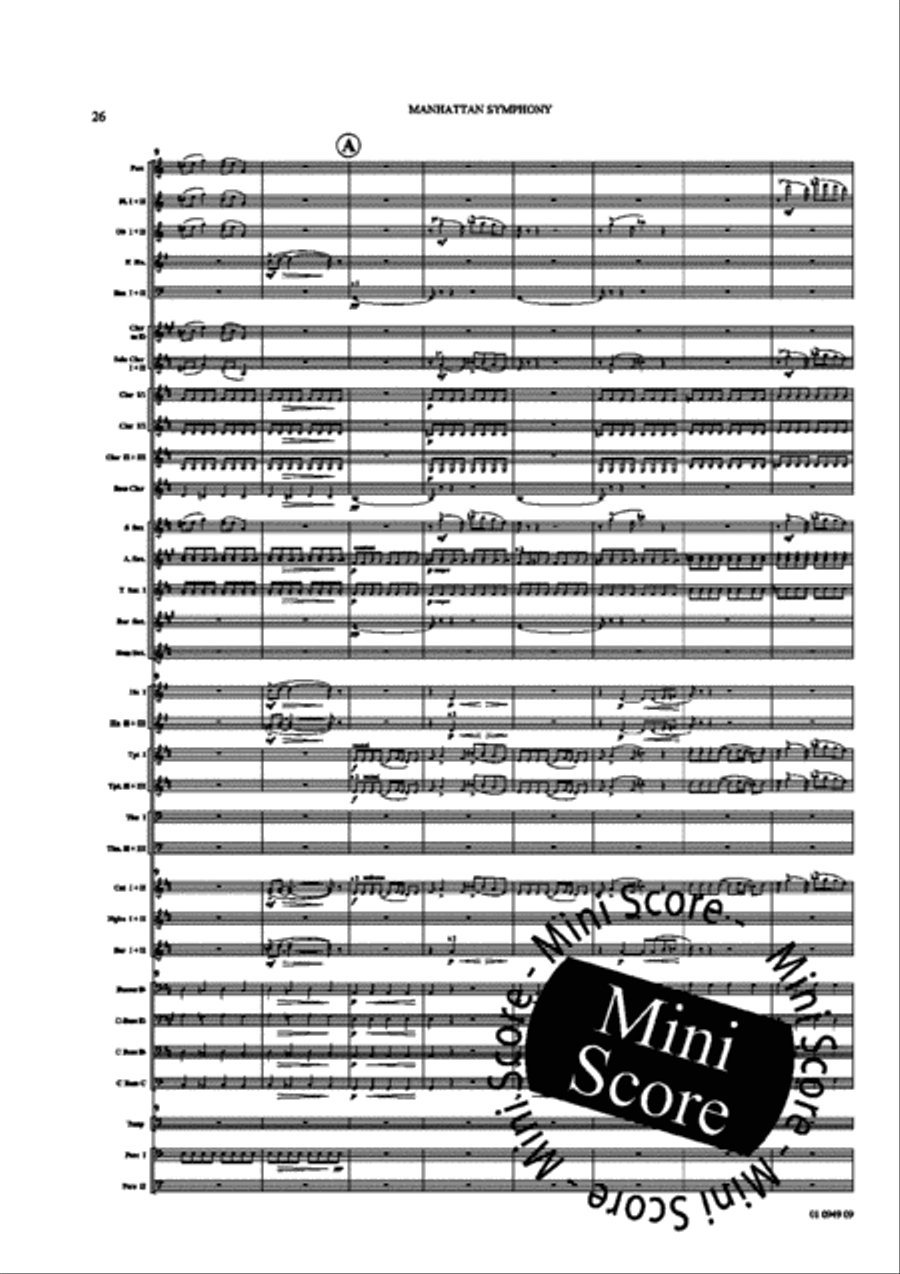 Manhattan Symphony Concert Band scores gallery preview page 30
