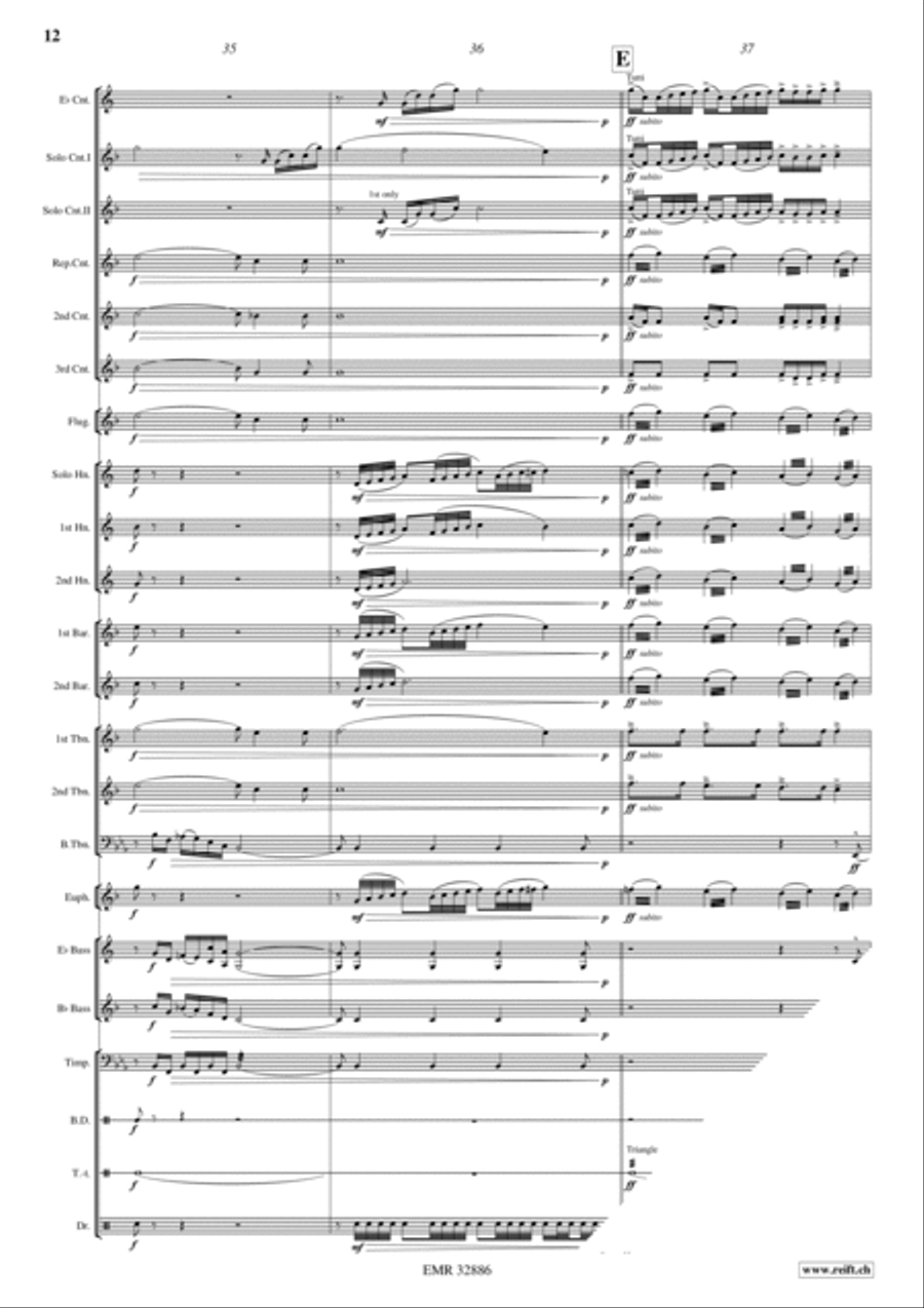 Evolution Brass Band scores gallery preview page 13