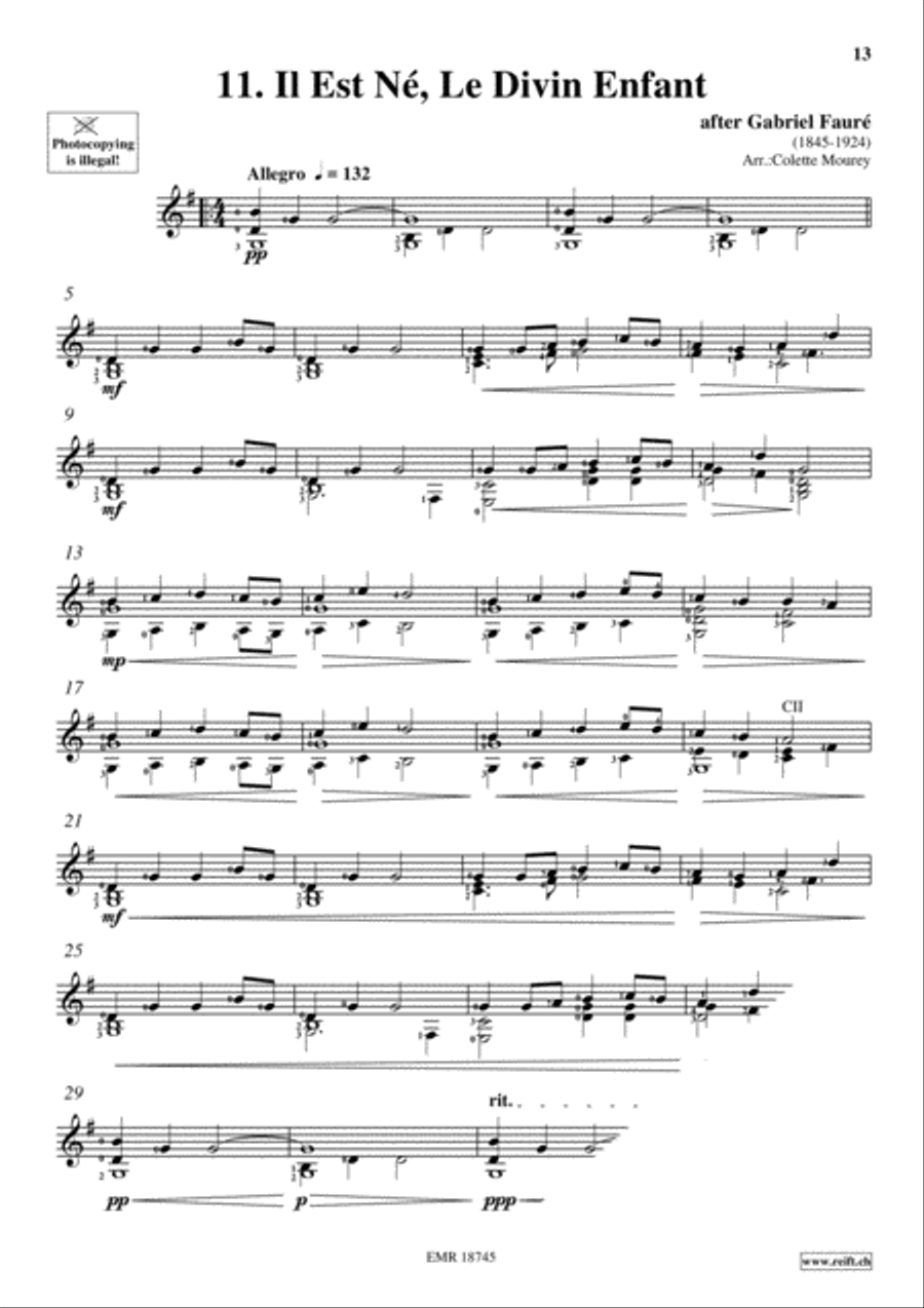 20 Greatest Christmas Hits Guitar scores gallery preview page 13