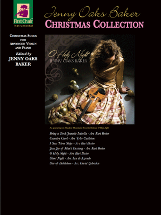 Book cover for Jenny Oaks Baker Christmas Collection - Violin