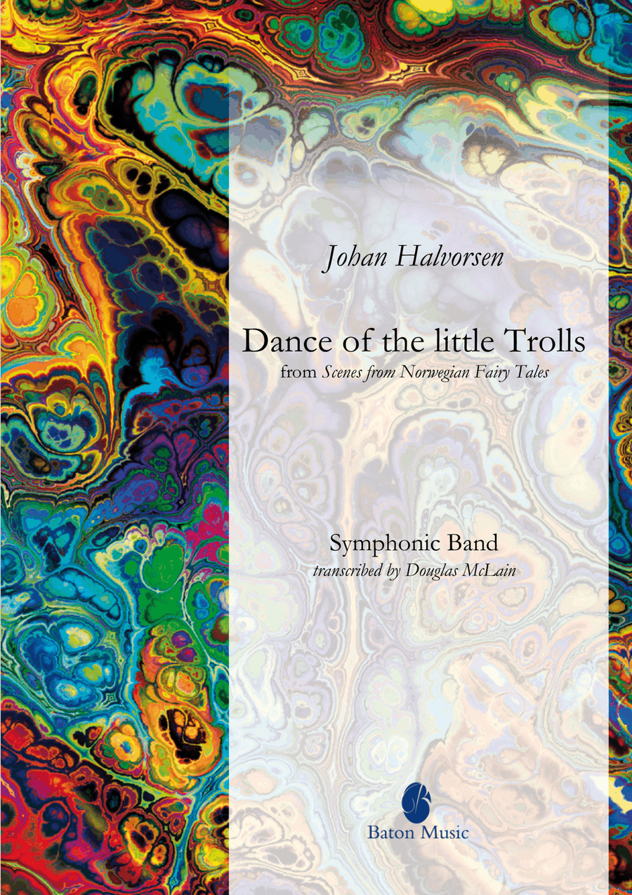 Dance of the little Trolls Concert Band - Sheet Music