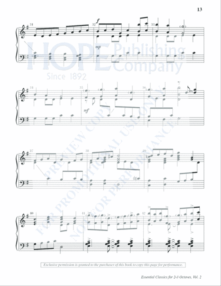Essential Classics for 2-3 Octaves, Vol. 2 (Reproducible) Reproducible Packs scores gallery preview page 16