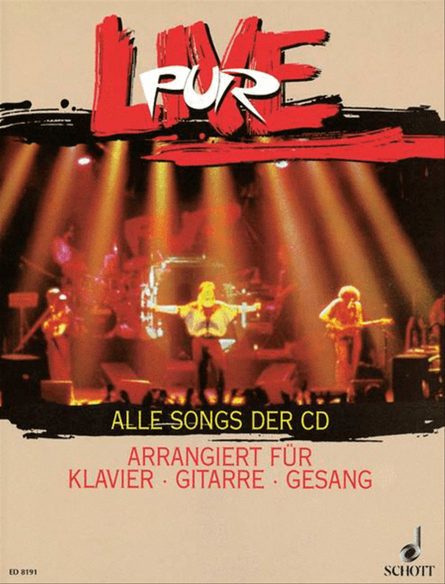 Live Voice/pf/gtr Piano, Vocal, Guitar scores gallery preview page 1
