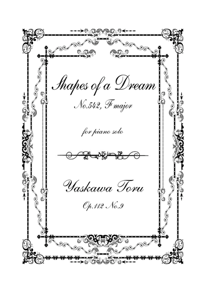Shapes of a Dream No.542, D-flat major, Op.112 No.9 image number null