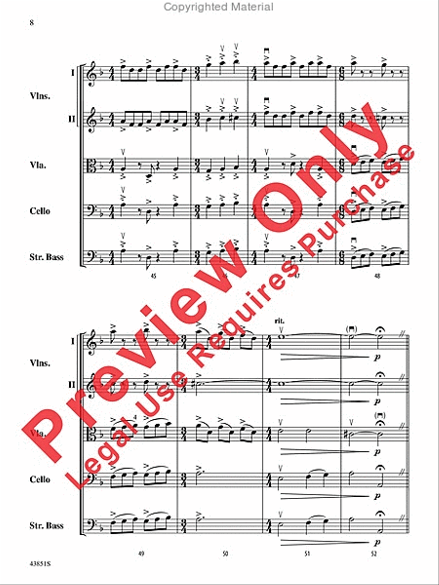 Impact String Orchestra scores gallery preview page 9