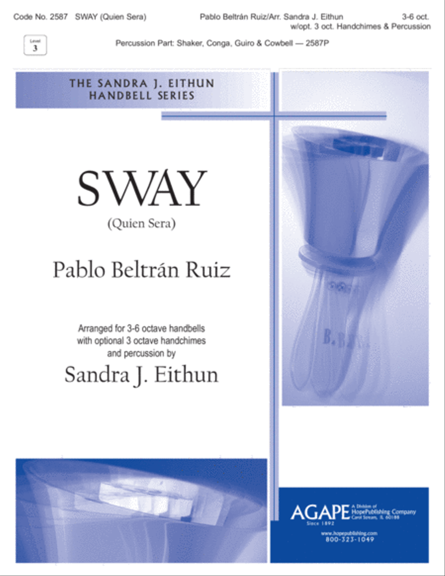 Sway (Quien Sera) Handbell Choir scores gallery preview page 1