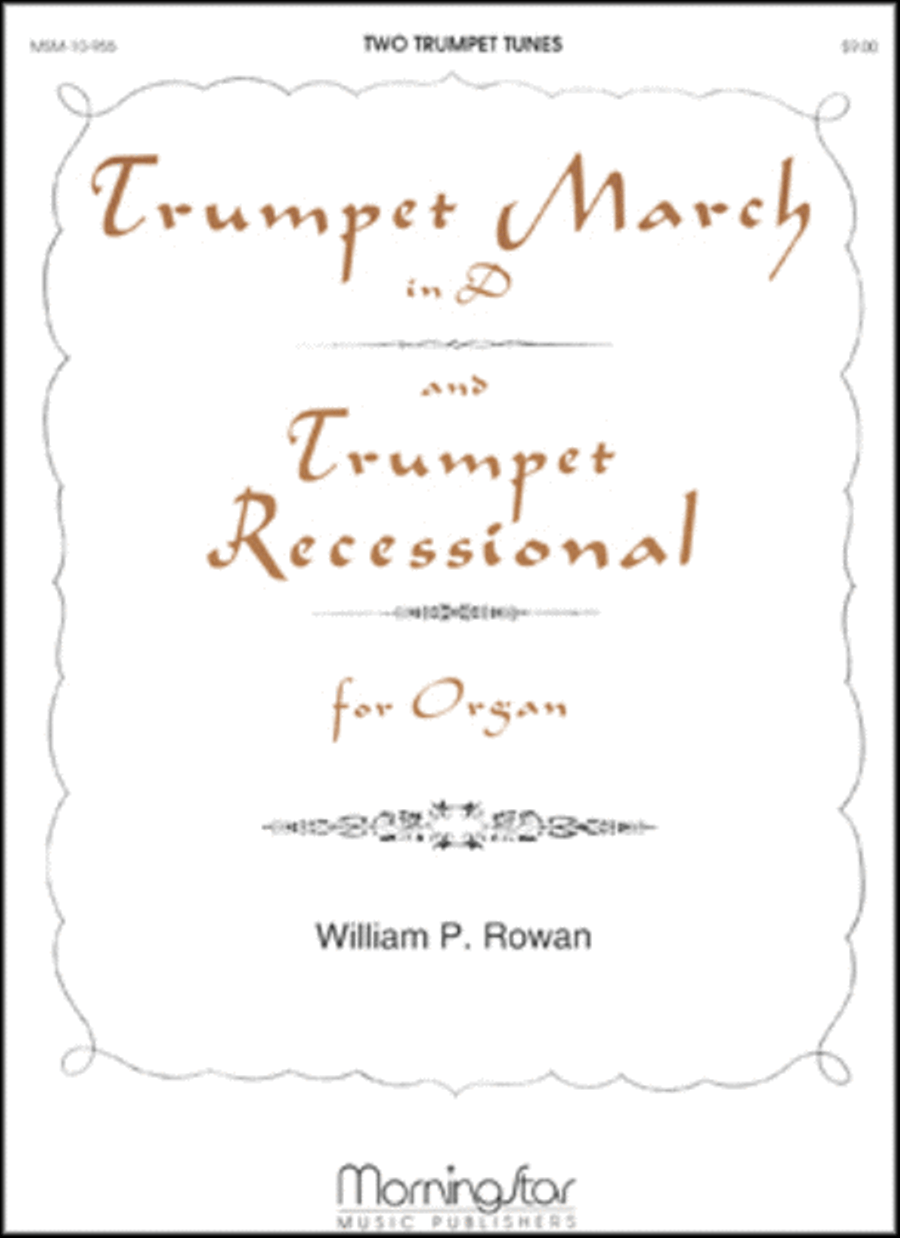 Trumpet March and Trumpet Recessional Trumpet scores gallery preview page 1