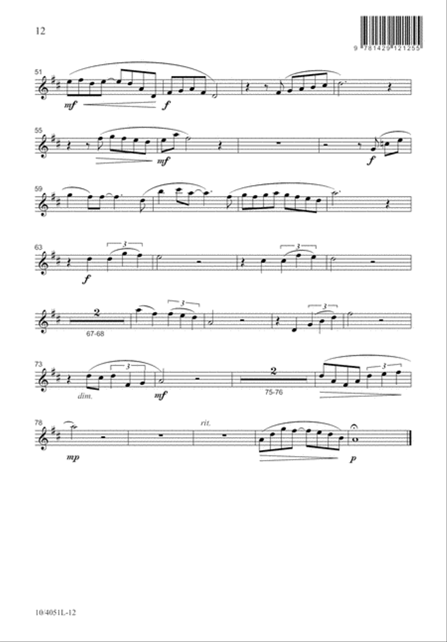 Remember Remember 4-Part scores gallery preview page 13