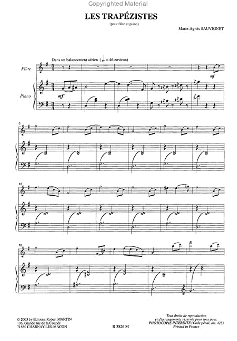 Le Petit Flûté au Cirque Vol.4 Piano scores gallery preview page 2