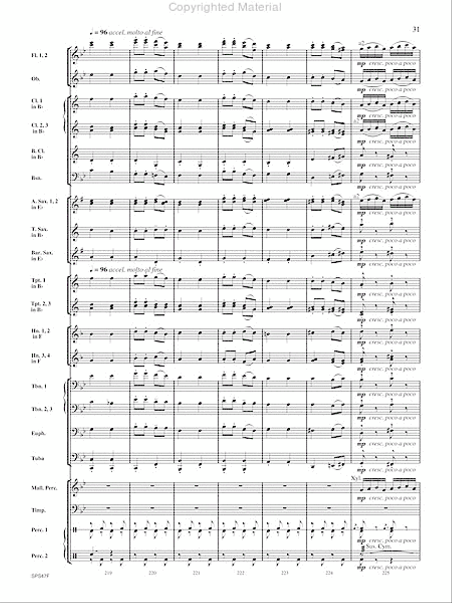 Polaska Przeplatanka Polaska Przeplatanka Concert Band scores gallery preview page 32