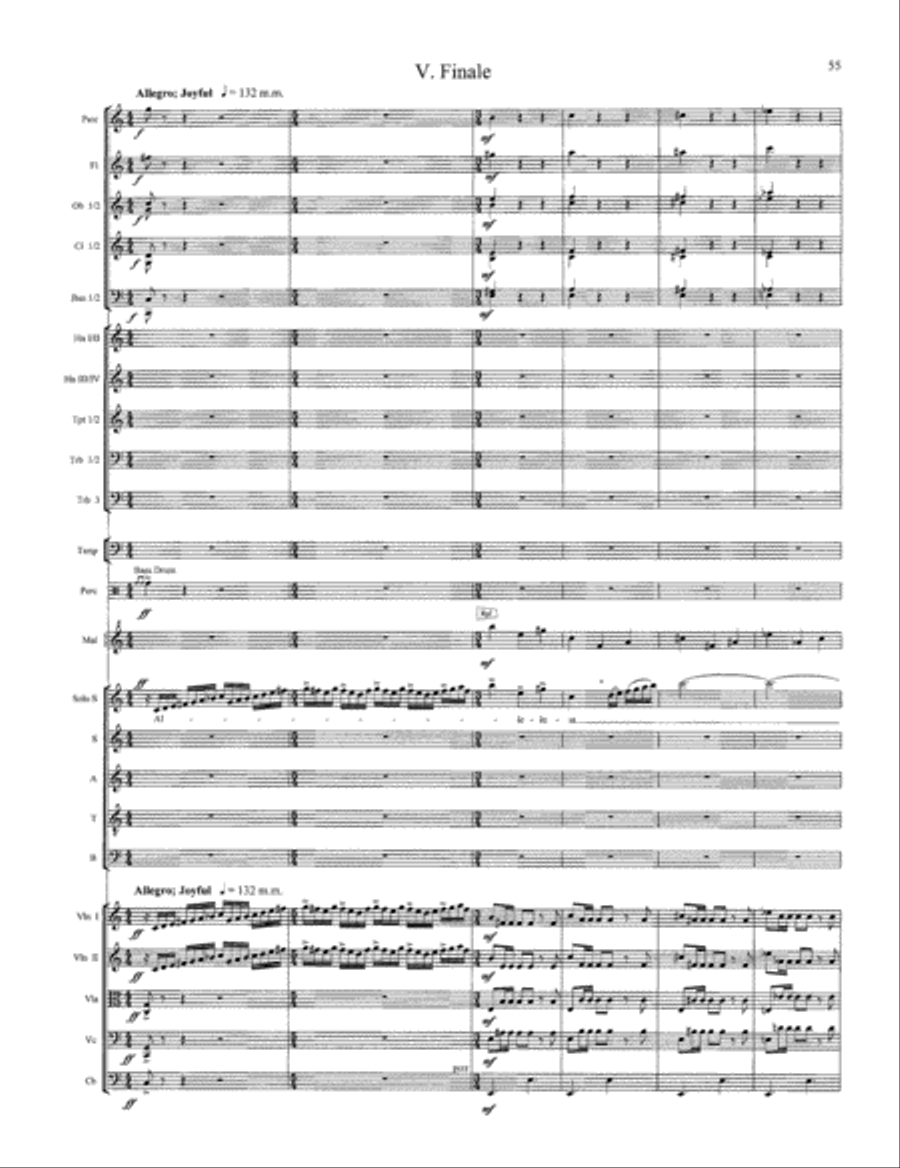 Regina Coeli (Study Score) Choir scores gallery preview page 18