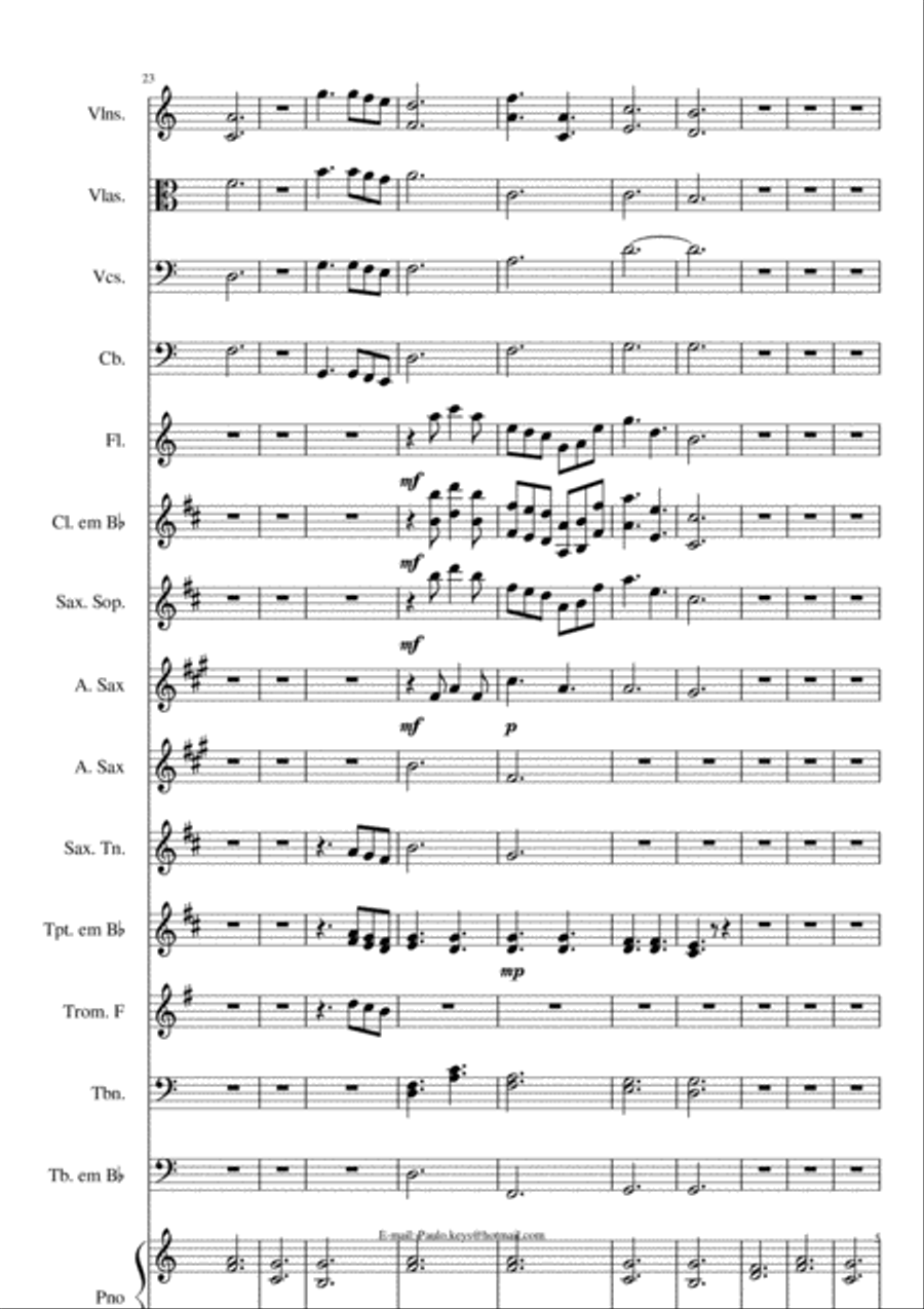 I Survived Small Ensemble scores gallery preview page 5