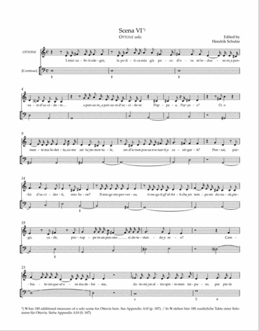 L'incoronazione di Poppea String Orchestra scores gallery preview page 3