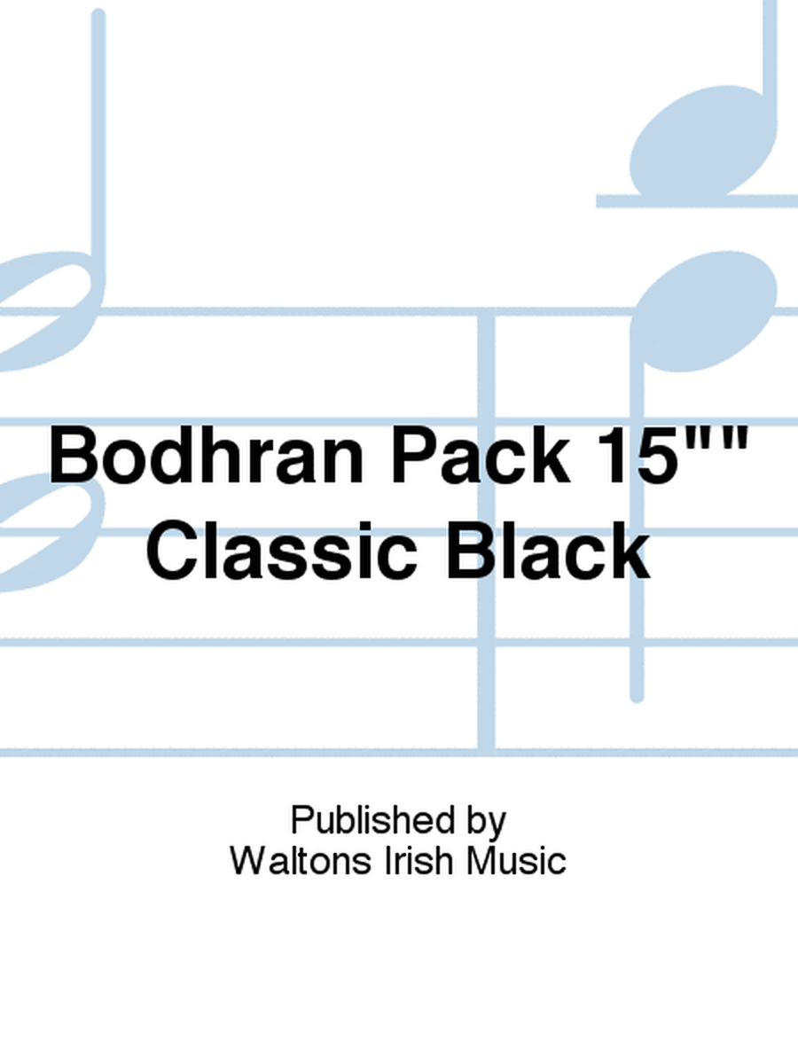 Bodhran Pack 15" Classic Black