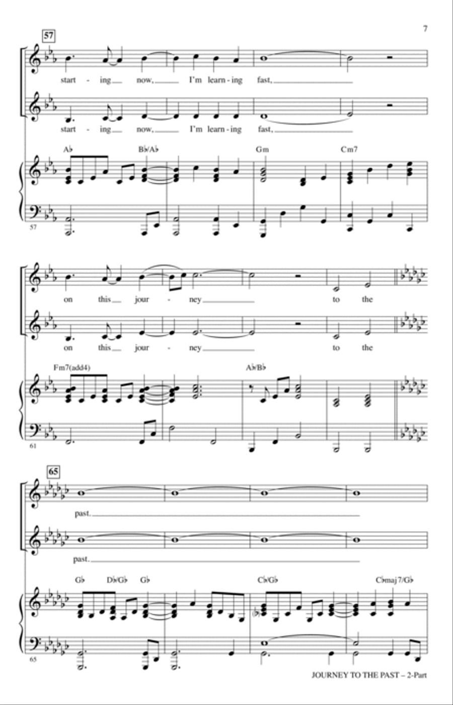 Journey To The Past Journey To The Past 2-Part scores gallery preview page 6