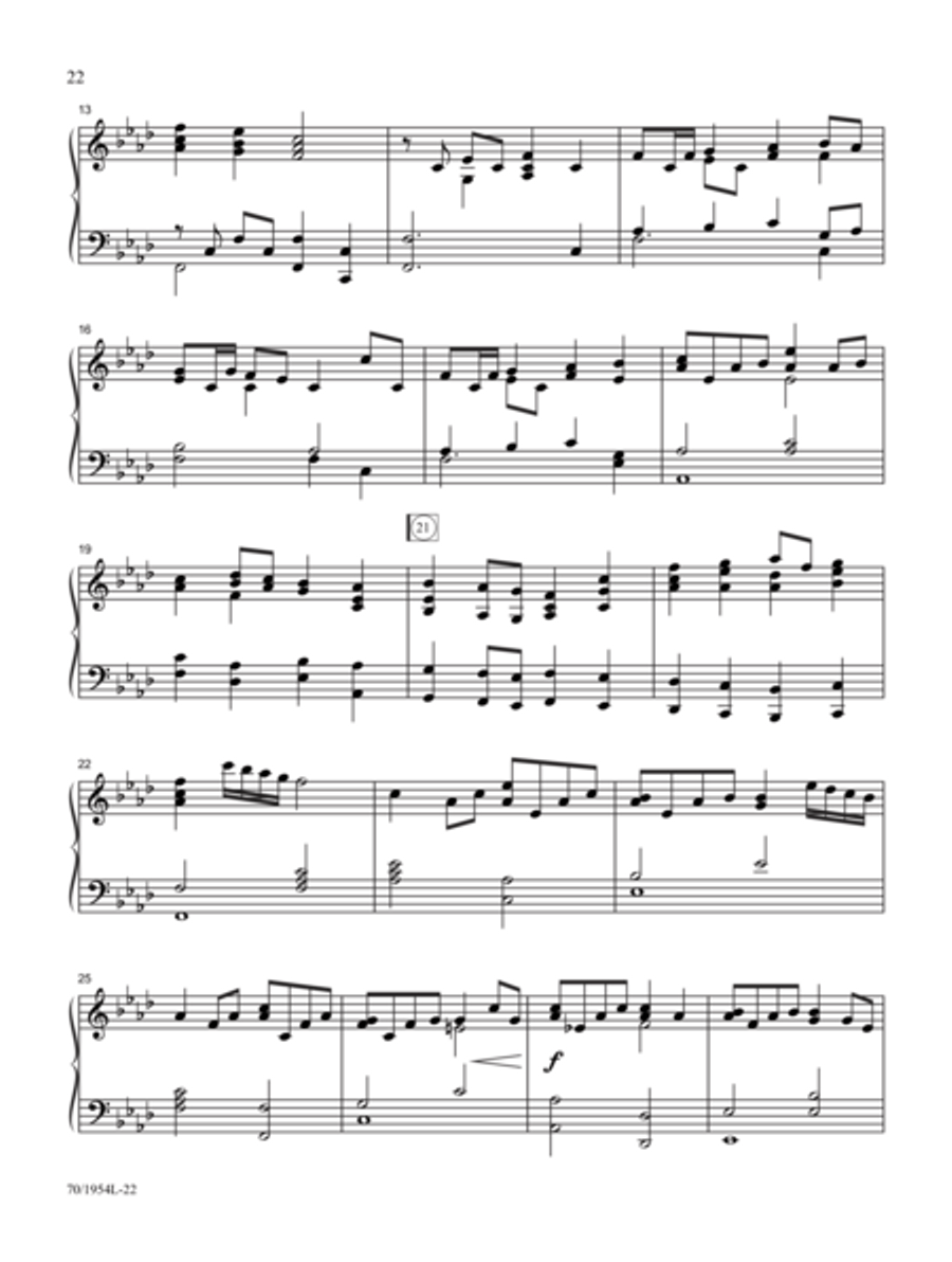 Christmas in Ivory Piano Solo scores gallery preview page 13