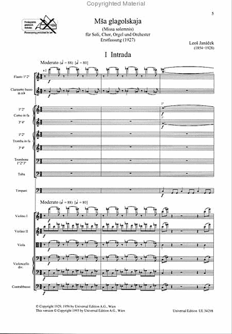 Msa glagolskaja 4-Part scores gallery preview page 2