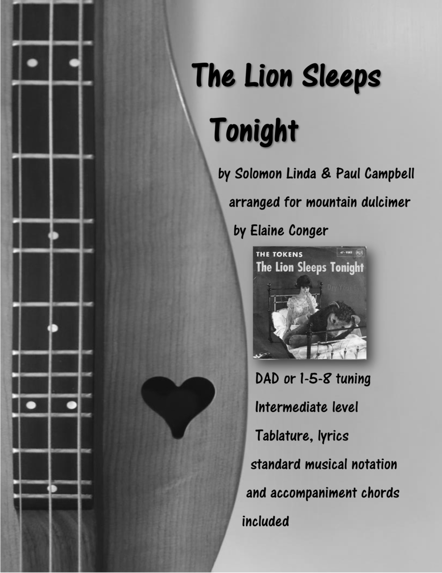 The Lion Sleeps Tonight image number null