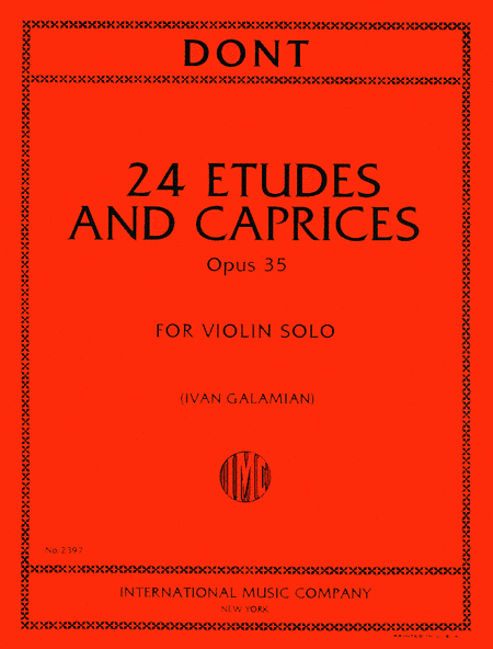 Etudes and Caprices, Op. 35 (GALAMIAN)