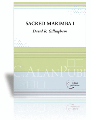 Book cover for Sacred Marimbist, The (Volume 1)