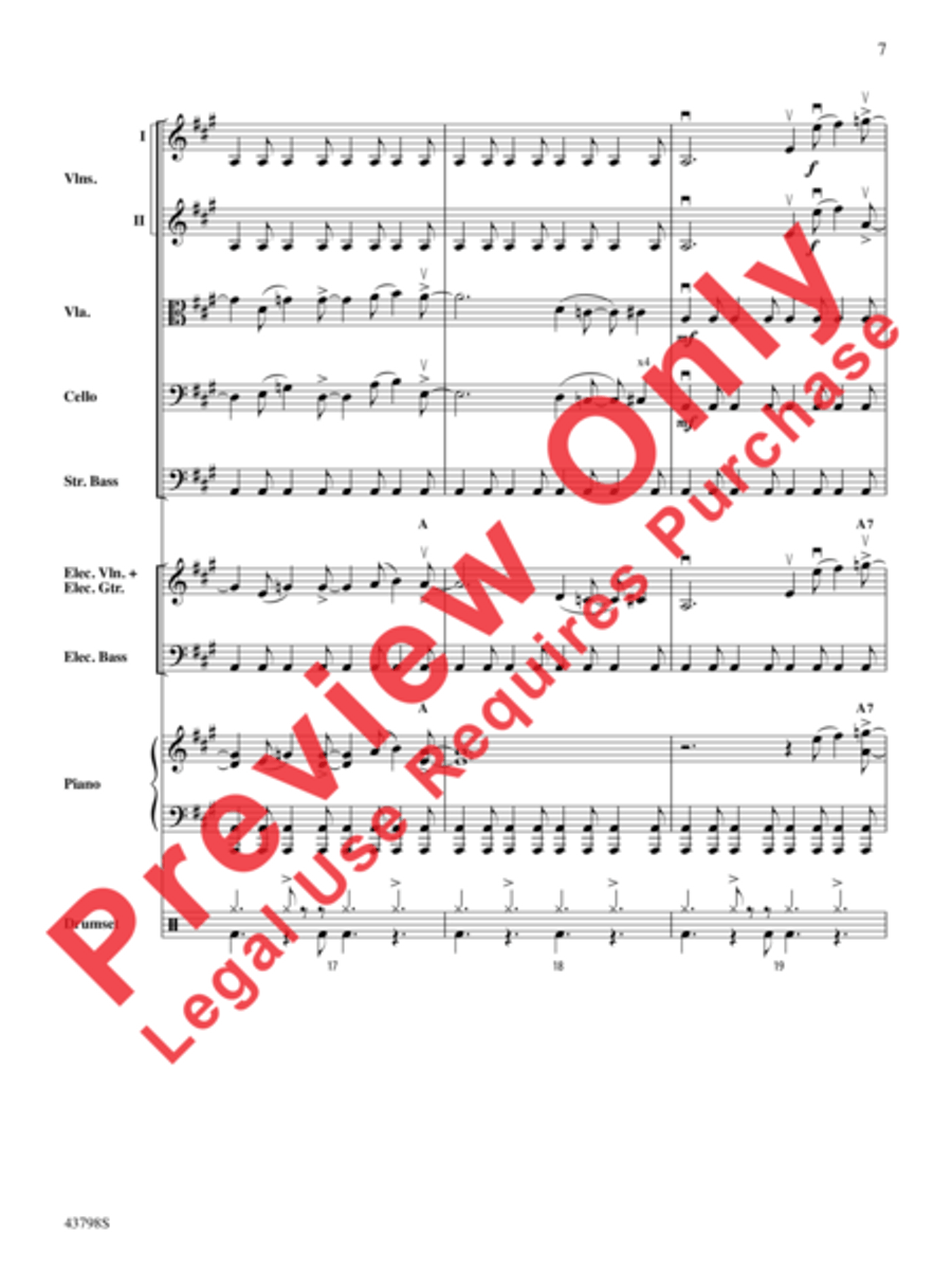 Siberian Sleigh Ride String Orchestra scores gallery preview page 40