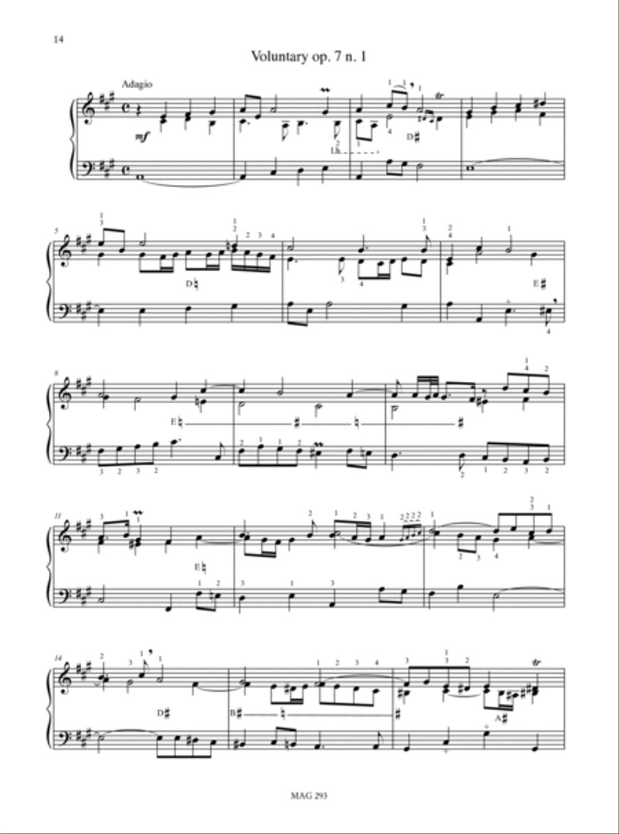 6 Voluntaries for Harp 6 Voluntaries for Harp Harp scores gallery preview page 4