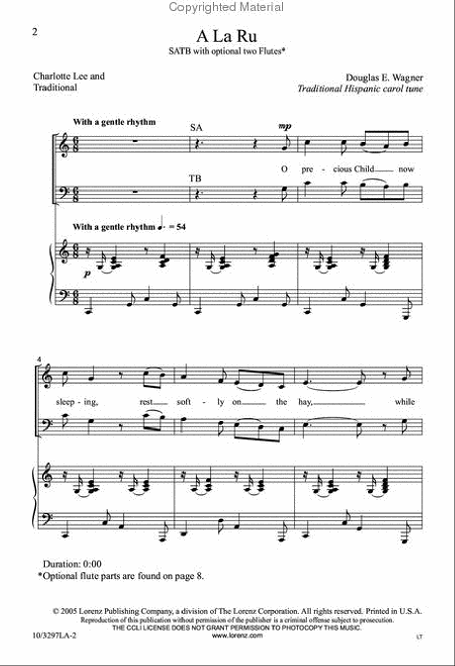 A La Ru 4-Part scores gallery preview page 2