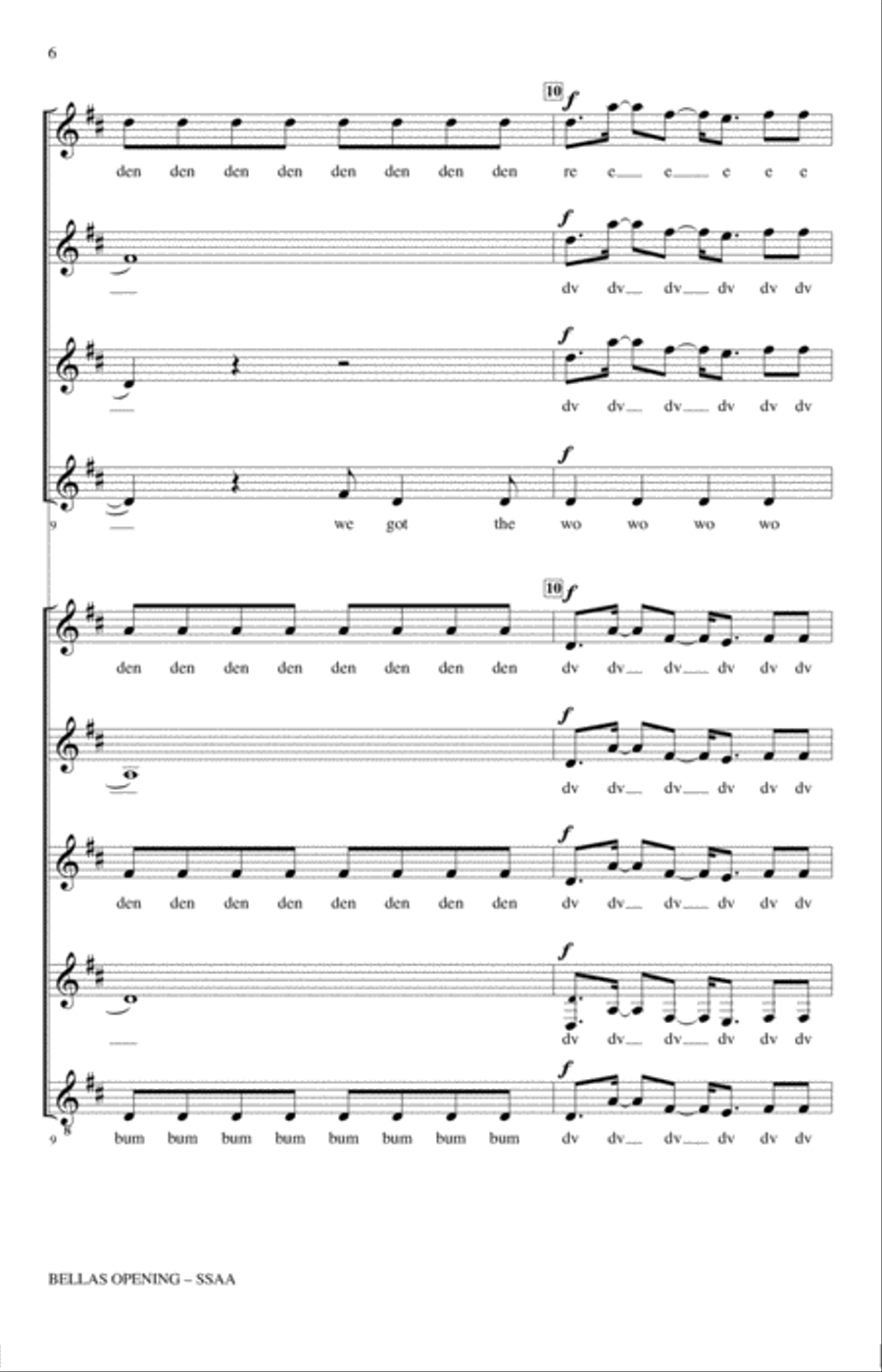 Bellas Opening SSA scores gallery preview page 5