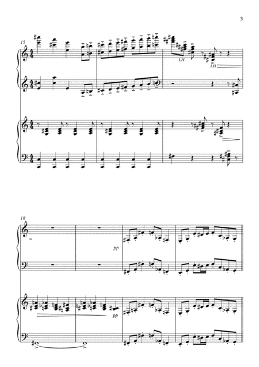 AUGUSTA ADA BYRON 2 Pianos, 4-Hands scores gallery preview page 6