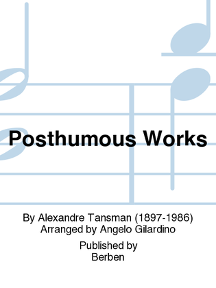 Posthumous Works