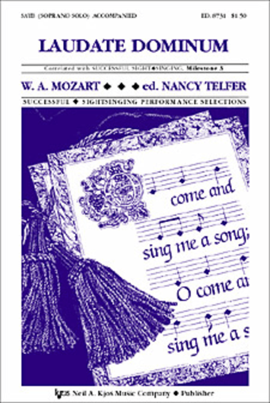 Laudate Dominum 4-Part scores gallery preview page 1