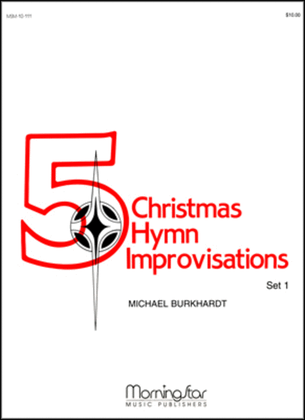 Book cover for Five Christmas Hymn Improvisations, Set 1