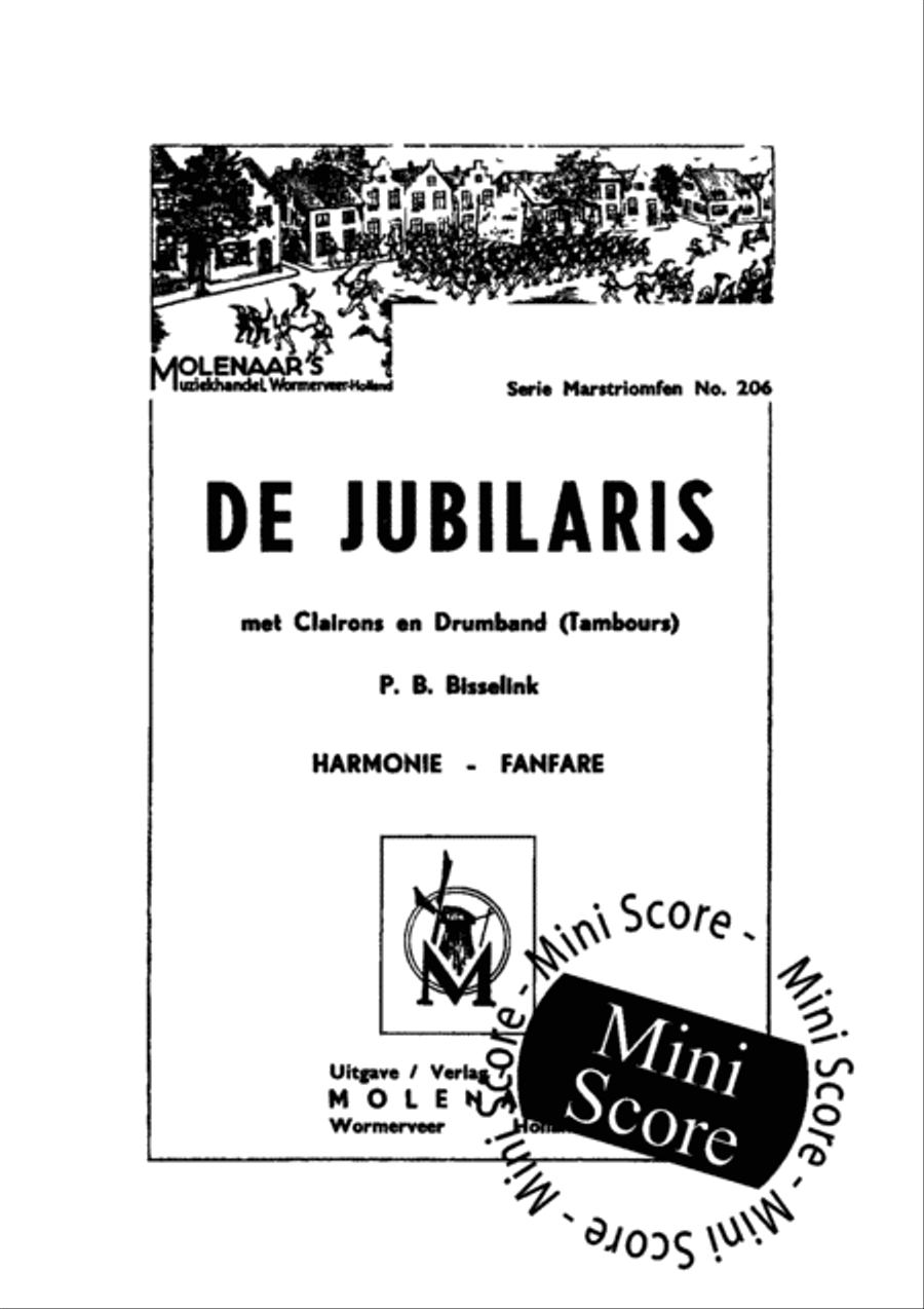 De Jubilaris Concert Band scores gallery preview page 3