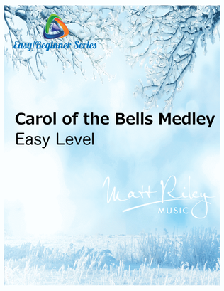 Carol Of The Bells / God Rest Ye Merry Gentlemen - 4 Soprano recorders (with optional 5th bass part)