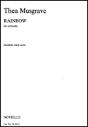 Book cover for Thea Musgrave: Rainbow (Study Score)