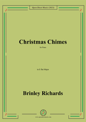 Book cover for Brinley Richards-Christmas Chimes,in E flat Major,for Piano