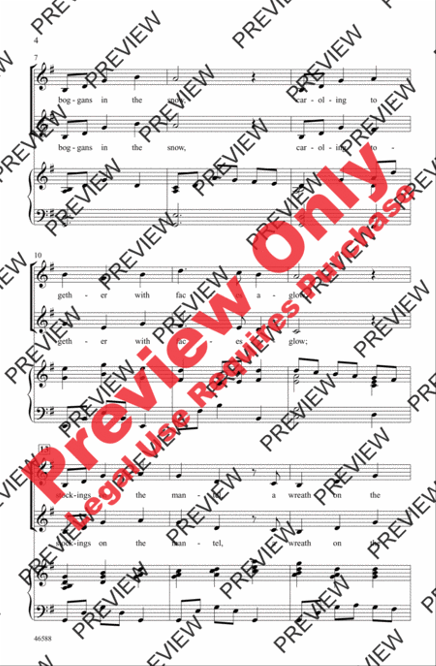 My Christmas Tree My Christmas Tree 2-Part scores gallery preview page 3