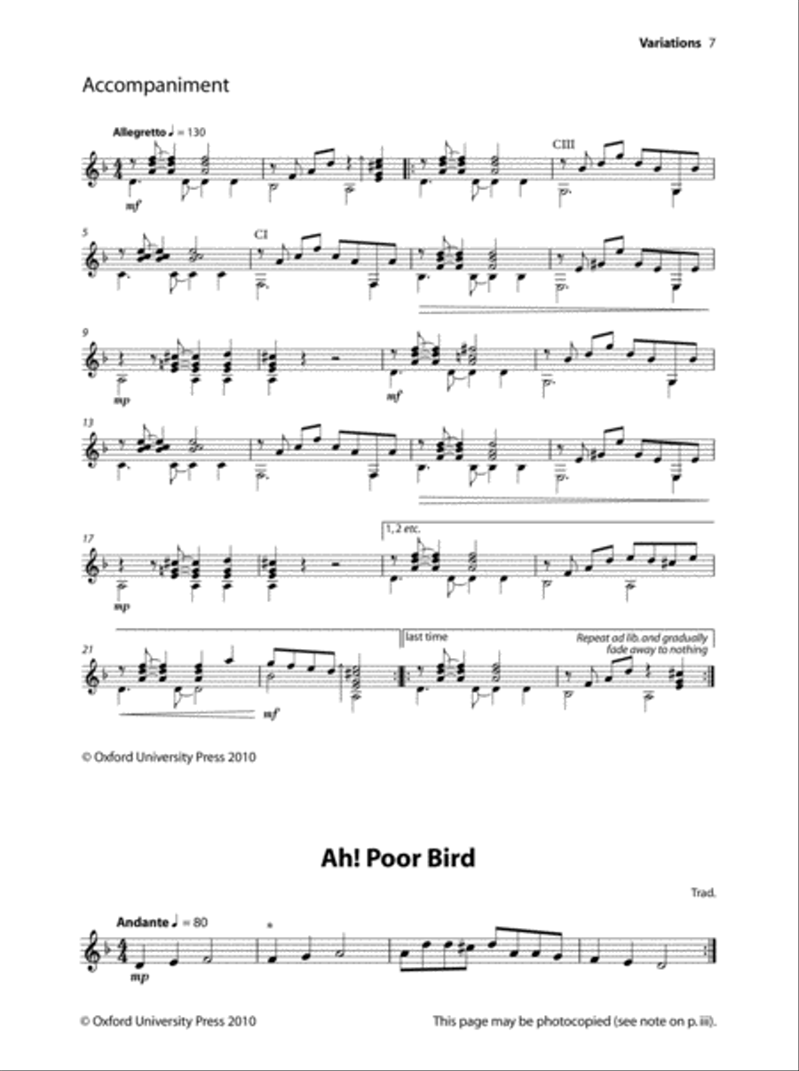 Enjoy Playing Guitar: Ensemble Games Guitar Ensemble scores gallery preview page 8