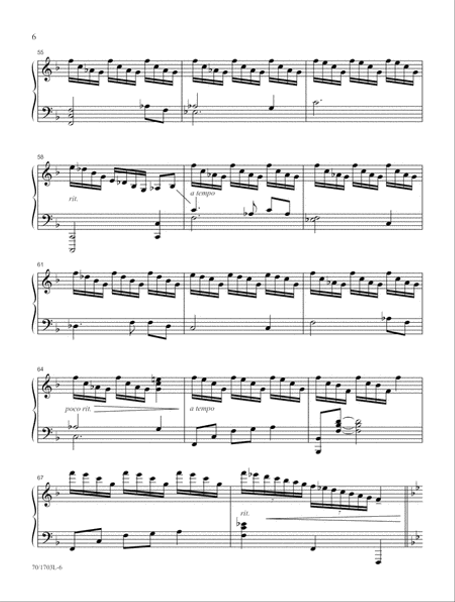 From the Cross to the Sky (Digital Download) Piano Solo scores gallery preview page 6