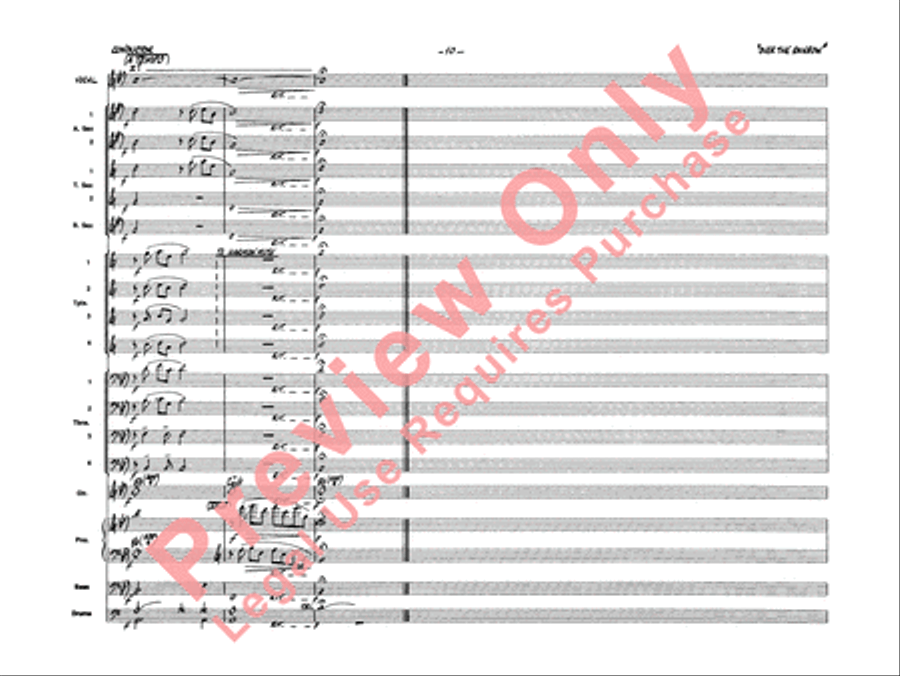 Over the Rainbow Jazz Ensemble scores gallery preview page 12