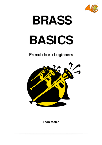 BRASS BASICS - French horn Beginners