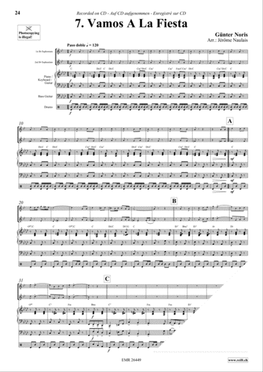 Let's Dance Volume 5 Let's Dance Volume 5 Euphonium Duet scores gallery preview page 9