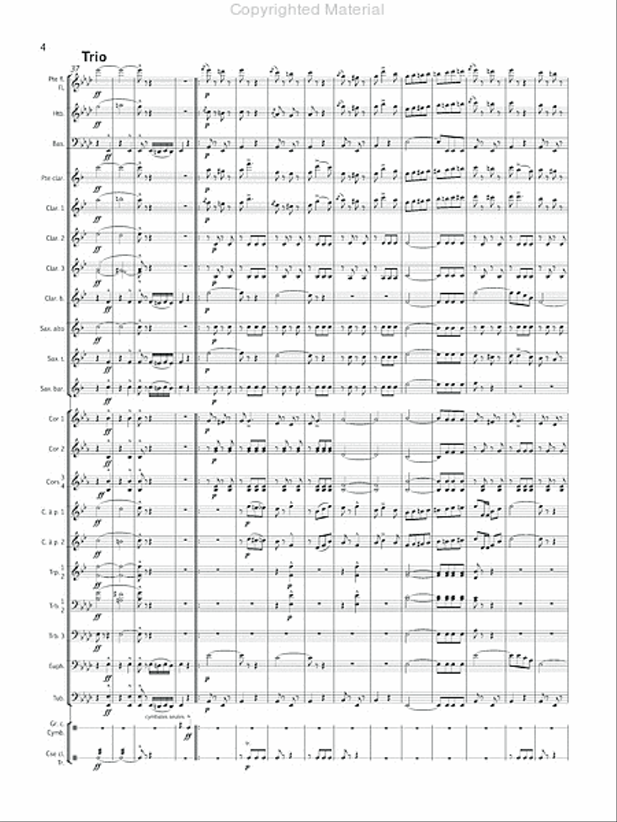 Presto Concert Band scores gallery preview page 6