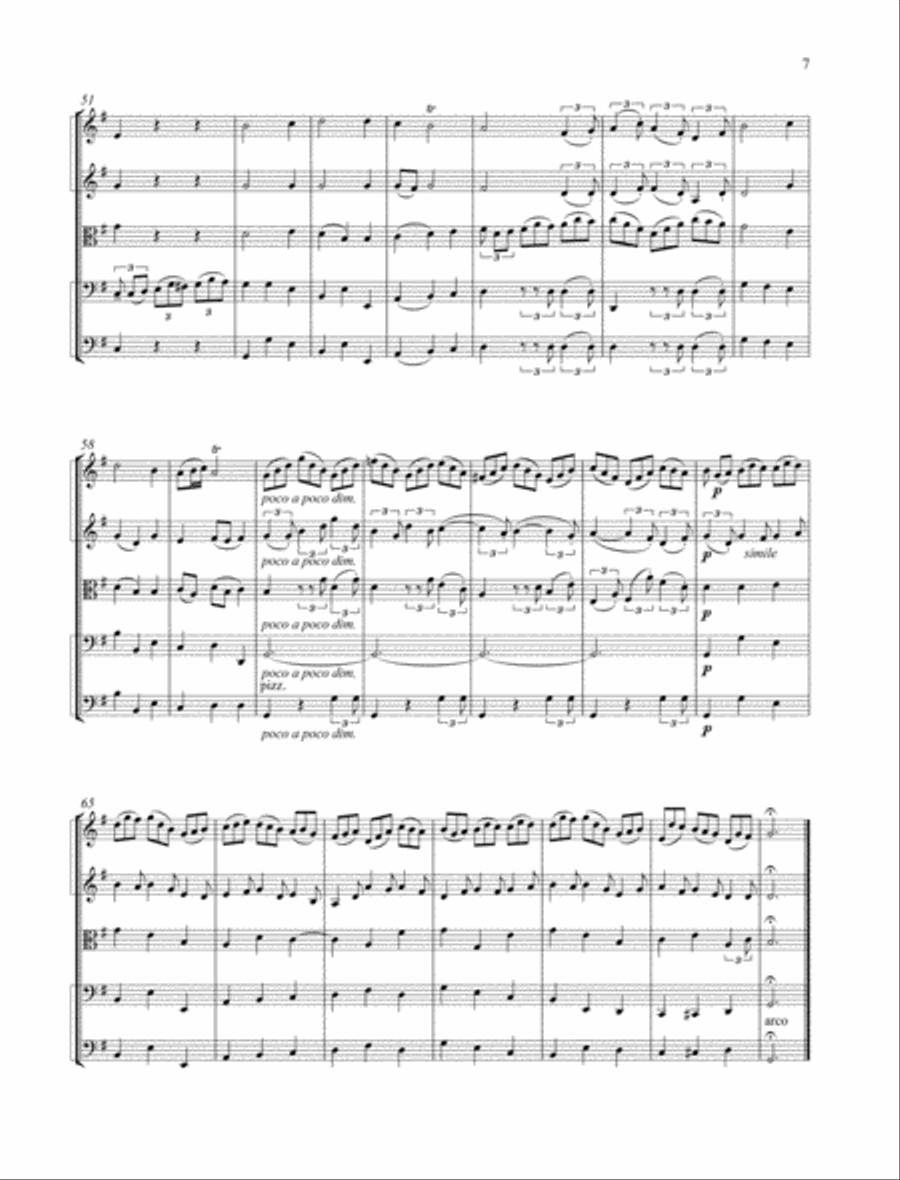 Jesu, Joy of Man's Desiring String Quartet scores gallery preview page 4