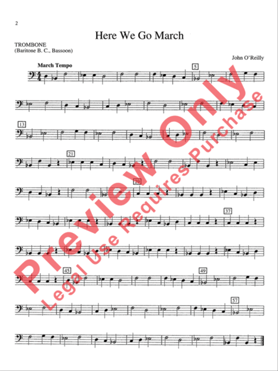 Yamaha Performance Folio Concert Band Methods scores gallery preview page 6