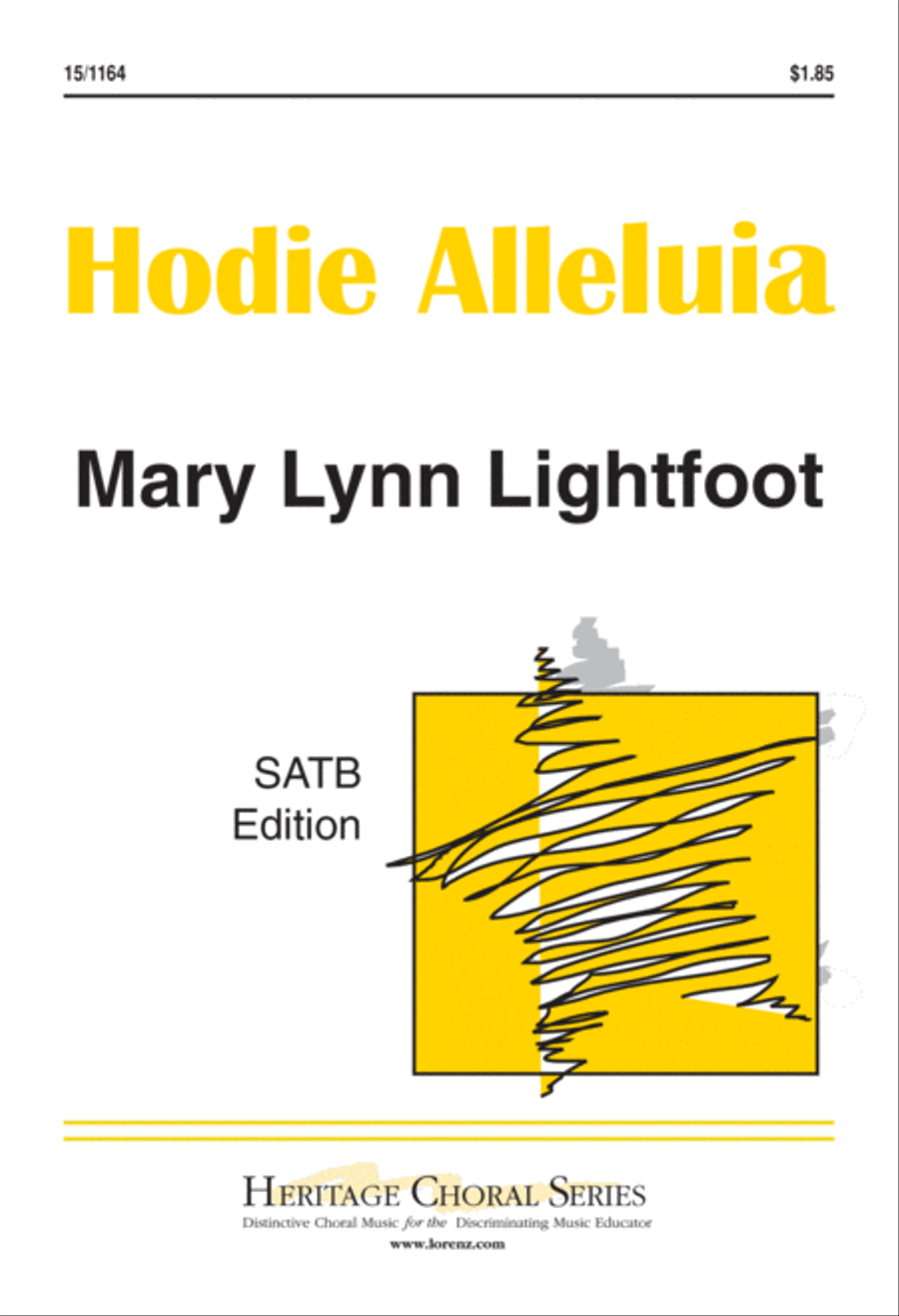 Hodie! Alleluia! 4-Part scores gallery preview page 1