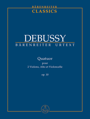 Book cover for String Quartet op. 10