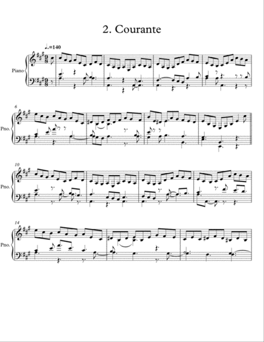 Syncopated Suite #2, op. 54 Piano Solo scores gallery preview page 6